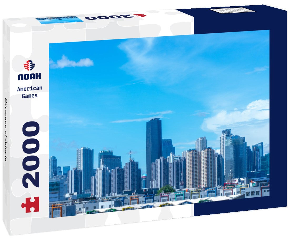 Cityscape of Jakarta 2000pc Puzzle