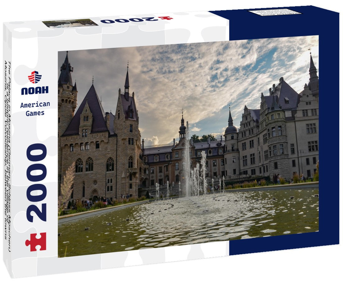 The Palace in Moszna (German: Schloss Moschen) is a historic residence in the village of Moszna, Opole Voivodeship, between the towns of Prudnik and Krapkowice 2000pc Puzzle