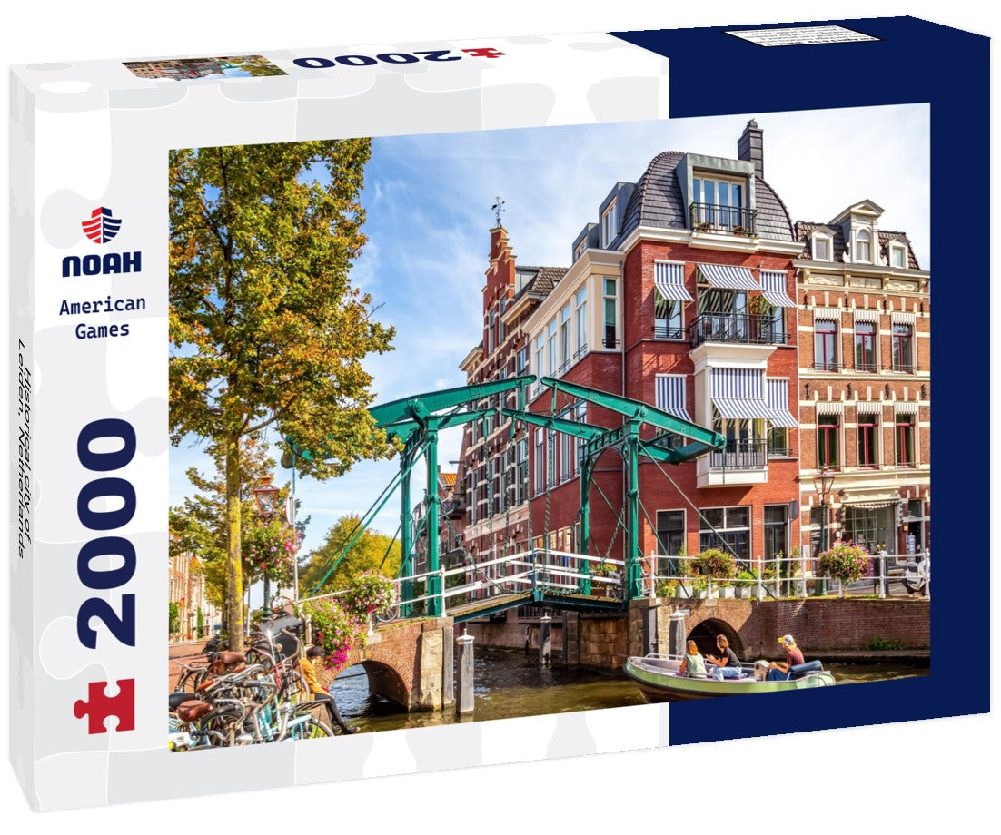 Historical city of Leiden, Netherlands 2000pc Puzzle
