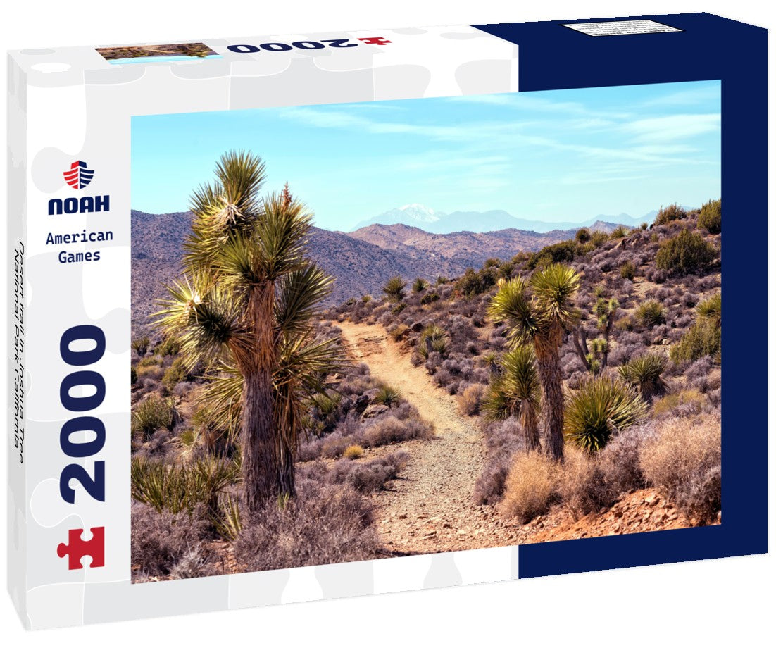 Desert trail in Joshua Tree National Park California 2000pc Puzzle