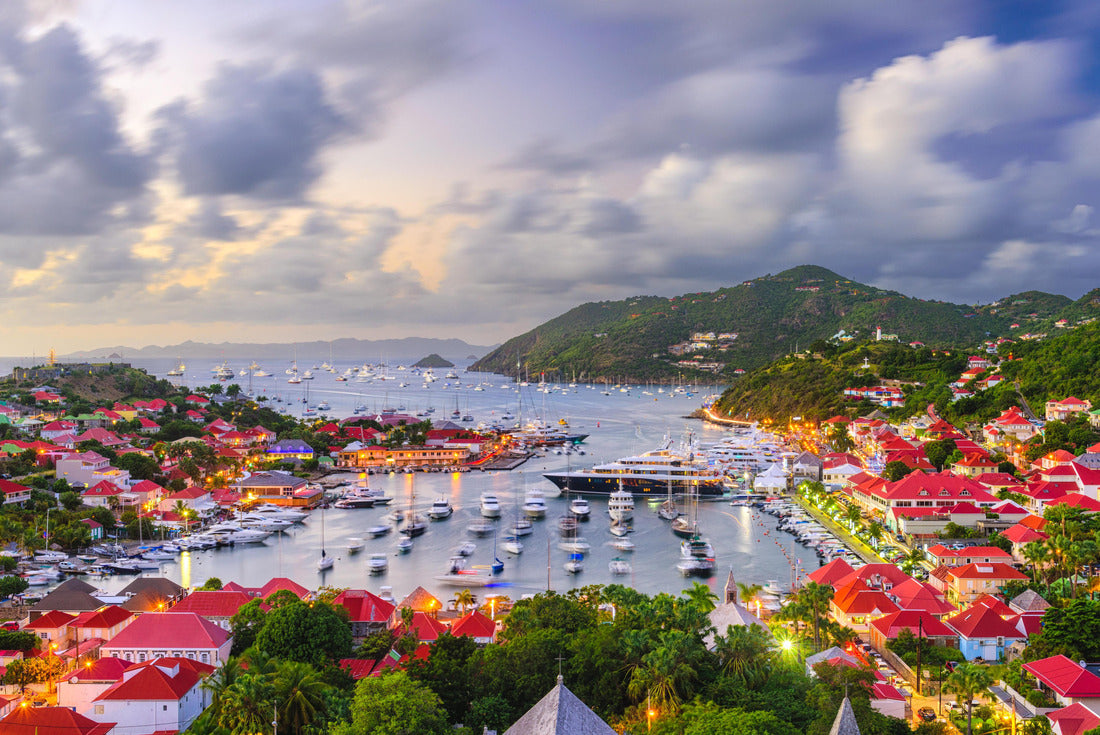 Gustavia, St. Barts skyline and harbor in the West Indies of the Caribbean 2000pc Puzzle