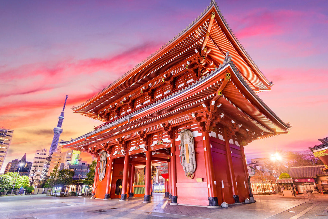 Noah Jigsaw Puzzle Temple gate in Tokyo, Japan 2000 pieces