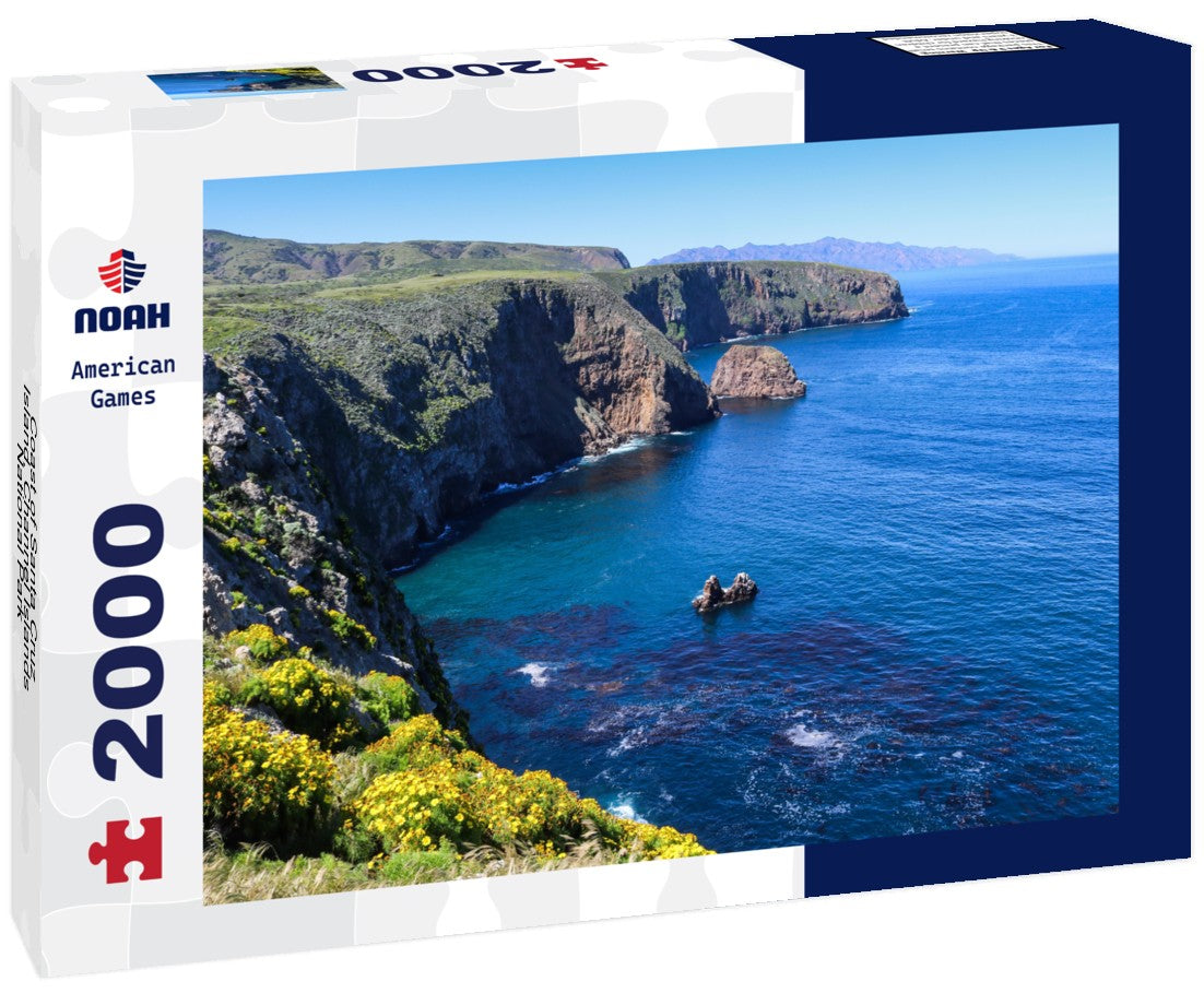 Coast of Santa Cruz Island, Channel Islands National Park 2000pc Puzzle