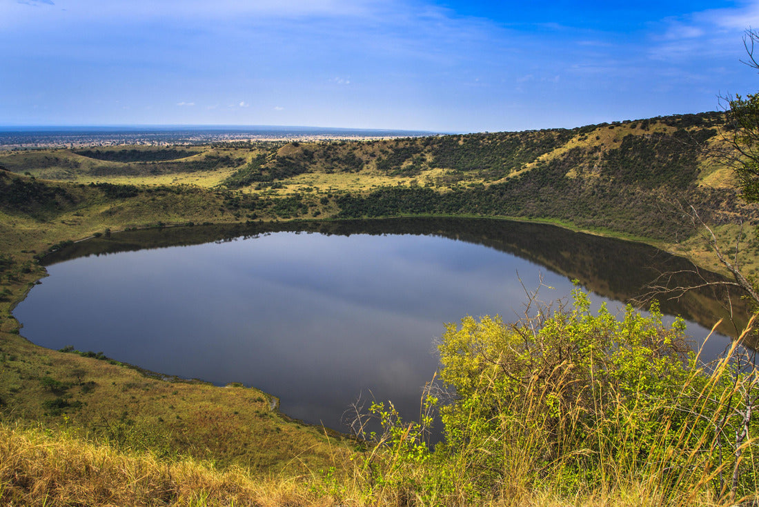 Explosion Craters lakes in Queen Elizabeth National Park, Uganda 2000pc Puzzle