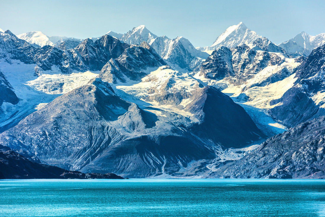 Glacier Bay Cruise - Alaska natural landscape. Glacier Bay National Park in Alaska, USA 2000pc Puzzle