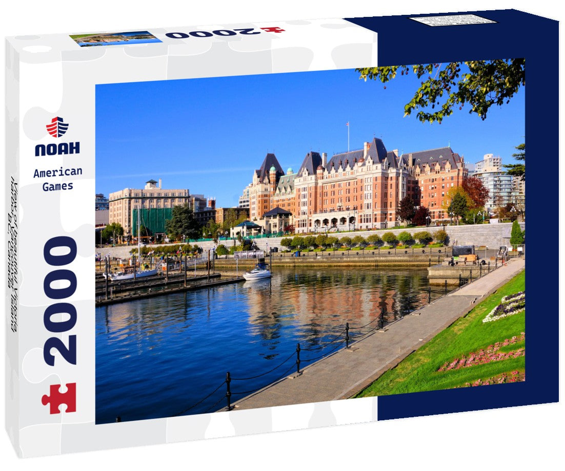beautiful Victoria harbor, Vancouver Island, BC, Canada 2000pc Puzzle