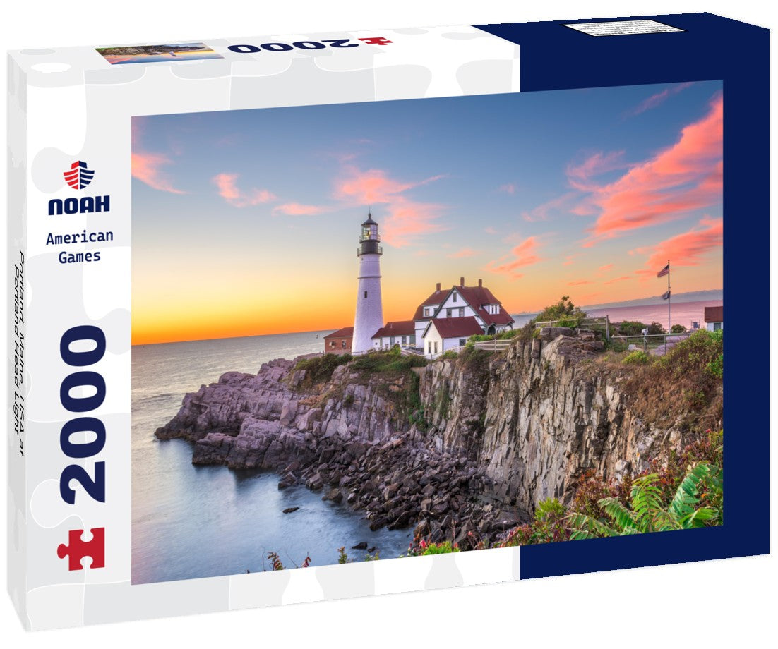 Portland, Maine, USA at Portland Head Light 2000pc Puzzle