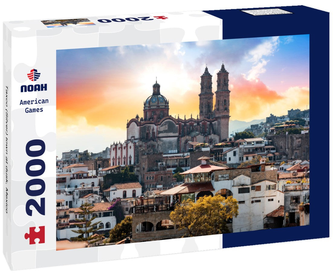 Taxco (Silver) town at dusk, Mexico 2000pc Puzzle