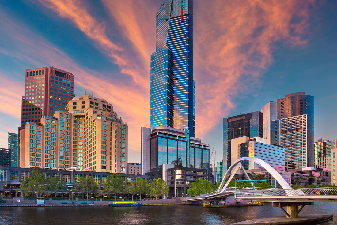 Melbourne, Australia Cityscape summer sunrise 2000pc Puzzle