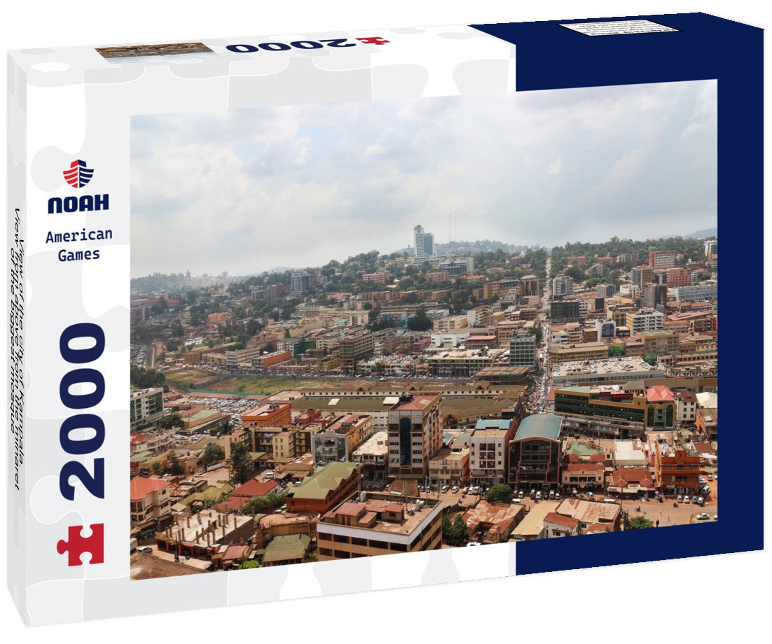 the city of Kampala. View from above from the minaret of the biggest mosque 2000pc Puzzle