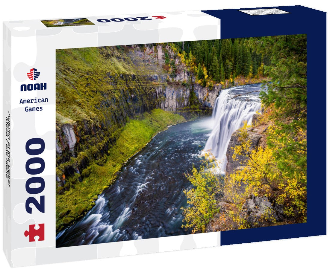 Autumn at the Upper Mesa Falls Idaho 2000pc Puzzle