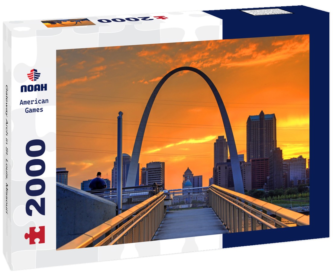 Gateway Arch in St. Louis, Missouri 2000pc Puzzle