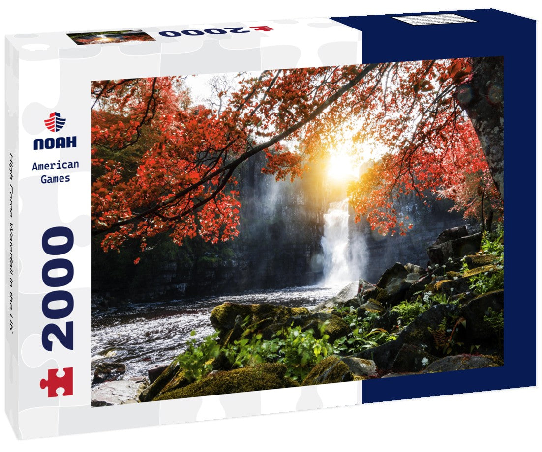 High Force Waterfall in the UK 2000pc Puzzle