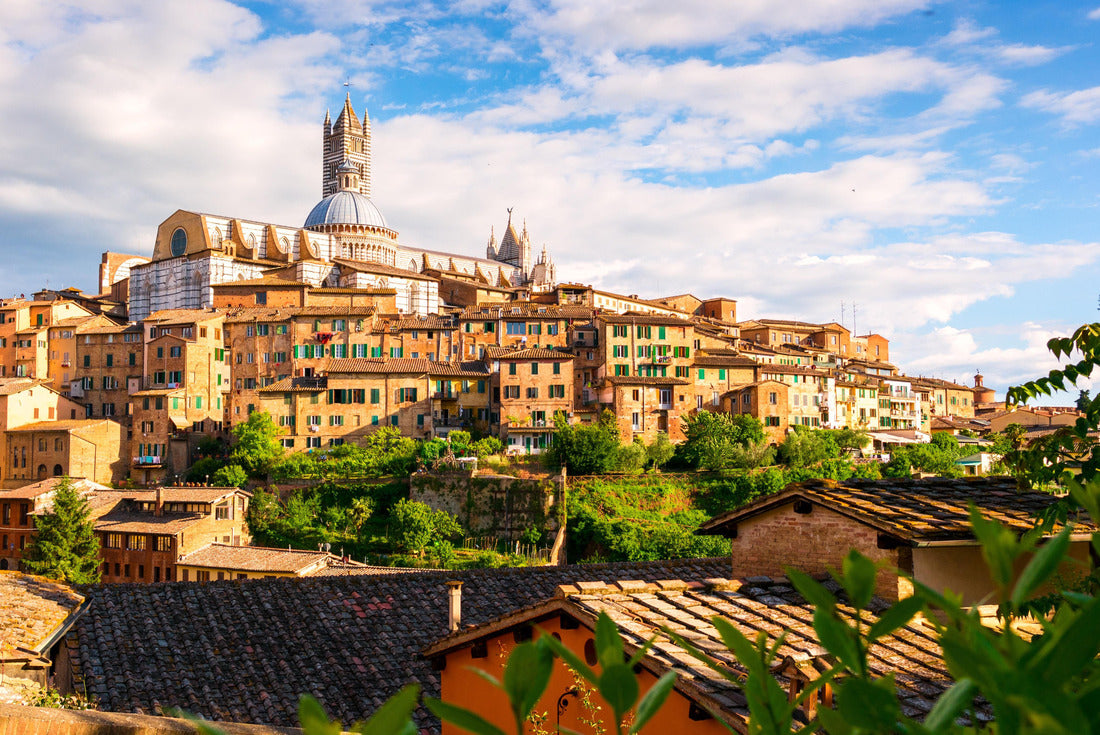 Aerial view with Duomo di Siena - Siena Catherdal, Tuscany, Italy 2000pc Puzzle