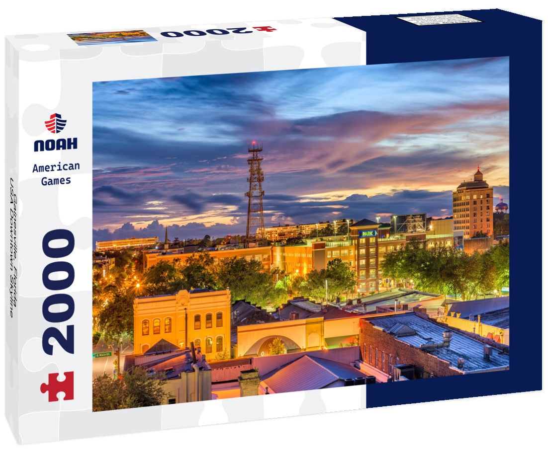 Gainesville, Florida, USA Downtown Skyline 2000pc Puzzle