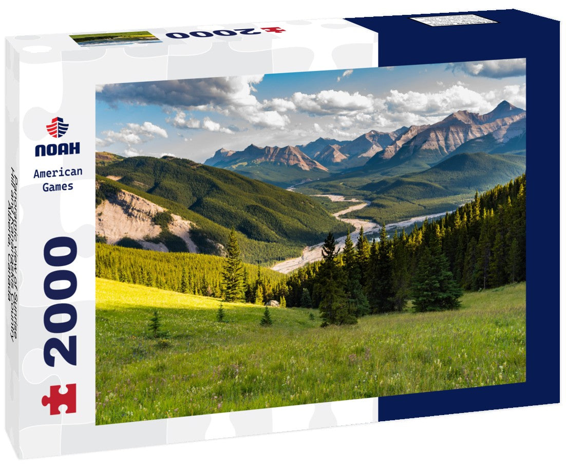 Sunrise Hill and Kananaskis Country, Alberta, Canada 2000pc Puzzle