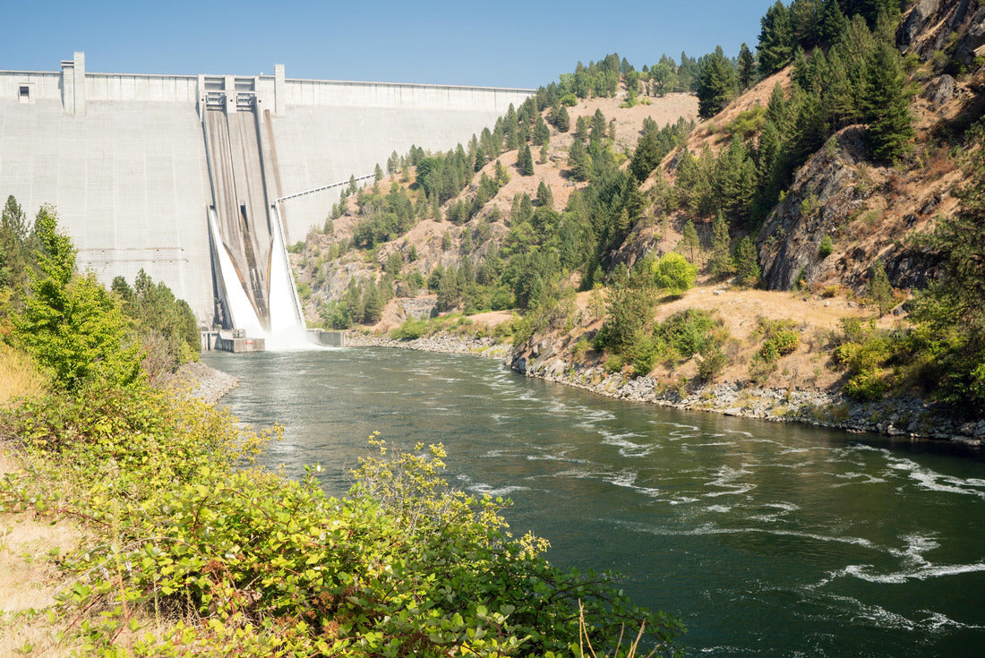 Dworshak Dam Concrete Gravity North Fork Clearwater River Idaho 2000pc Puzzle