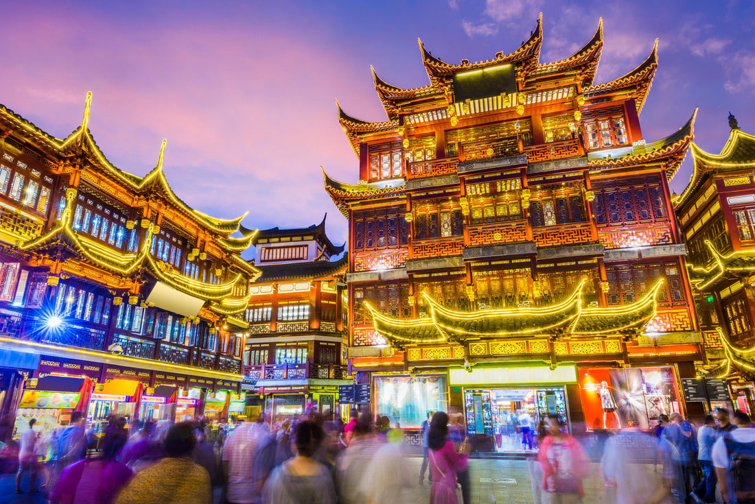 Shanghai, China at Yuyuan Garden district 2000pc Puzzle