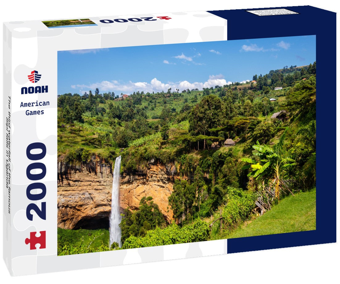 The third waterfall of the famous Sipi falls in Uganda 2000pc Puzzle