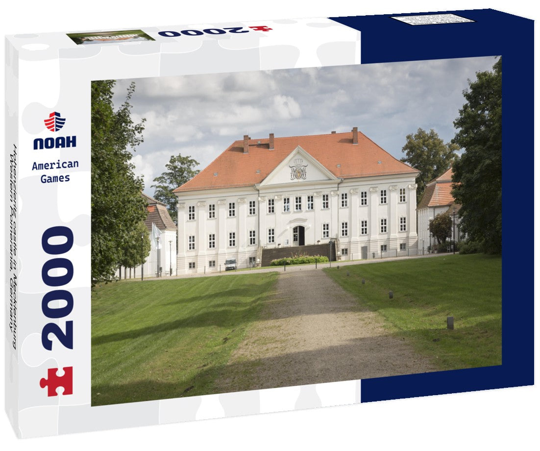 Hohenzieritz castle in Mecklenburg-Western Pomerania, Germany 2000pc Puzzle