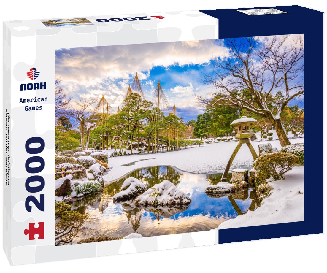 Kanazawa, Ishikawa, Japan winter gardens 2000pc Puzzle