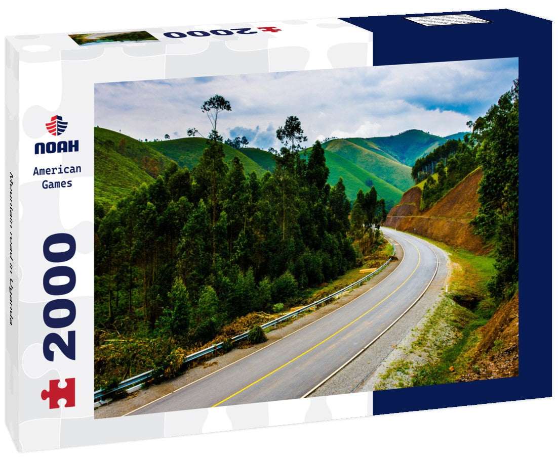 Mountain road in Uganda 2000pc Puzzle