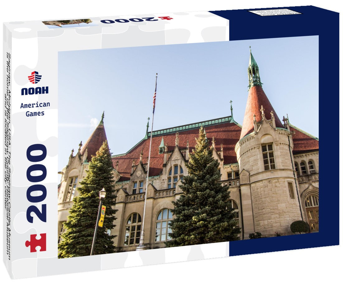 Saginaw, Michigan, USA: The Saginaw Castle Museum is the home of the Saginaw County Historical Museum and is located in the city center 2000pc Puzzle
