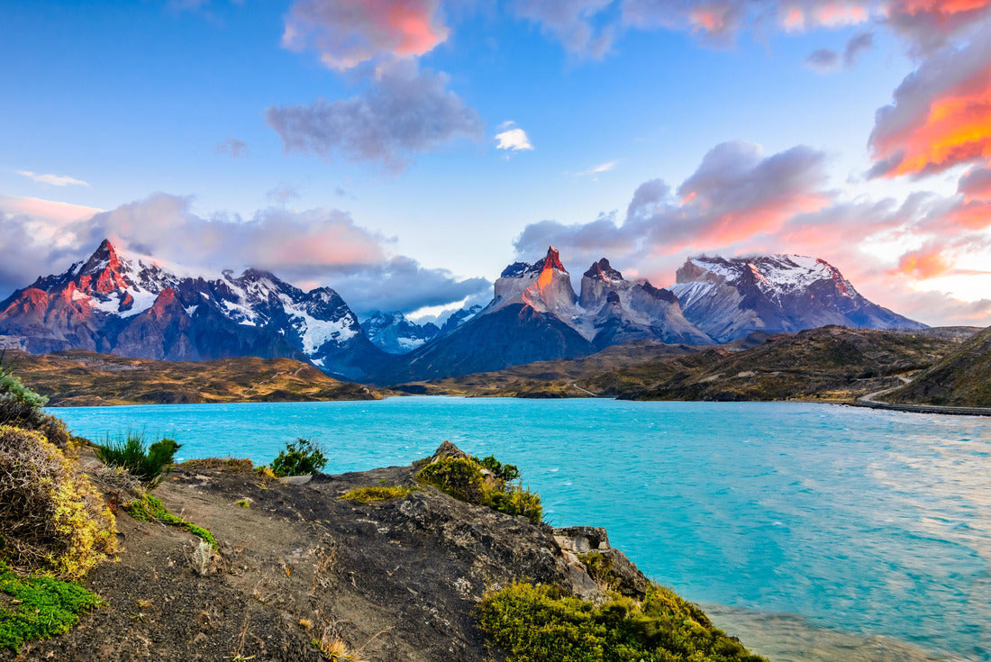 Torres del Paine over Lake Pehoe, Patagonia, Chile - Southern Patagonian Ice Field, Magellanic Region, South America 2000pc Puzzle
