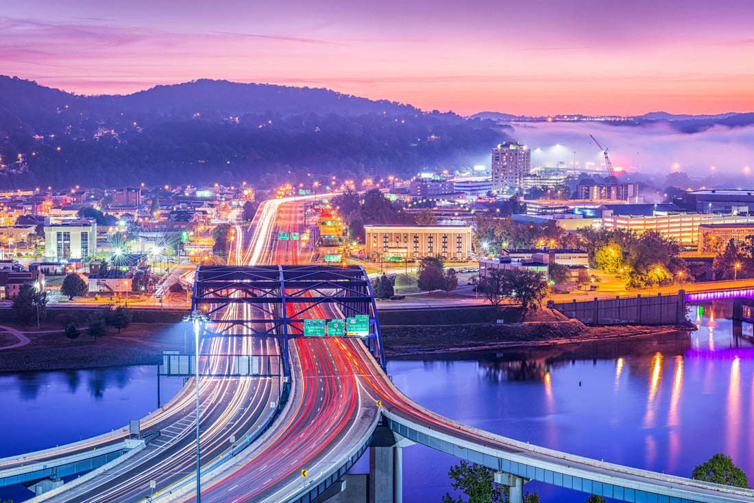 Charleston, West Virginia, USA skyline at dawn 2000pc Puzzle