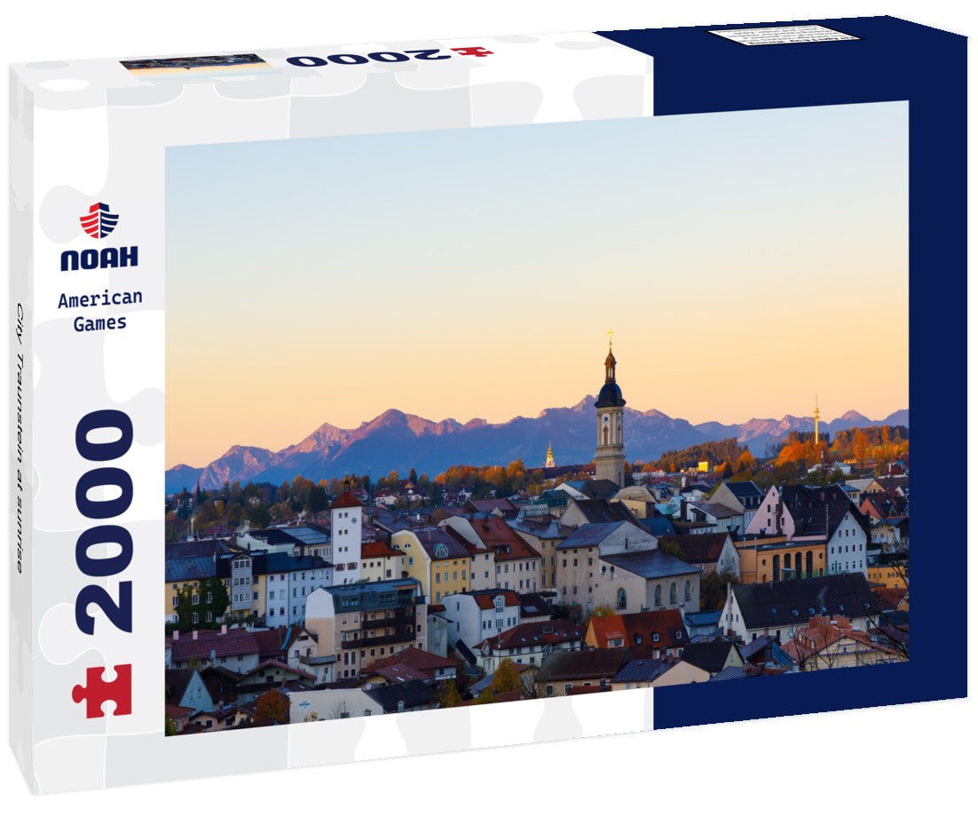 City Traunstein at sunrise 2000pc Puzzle