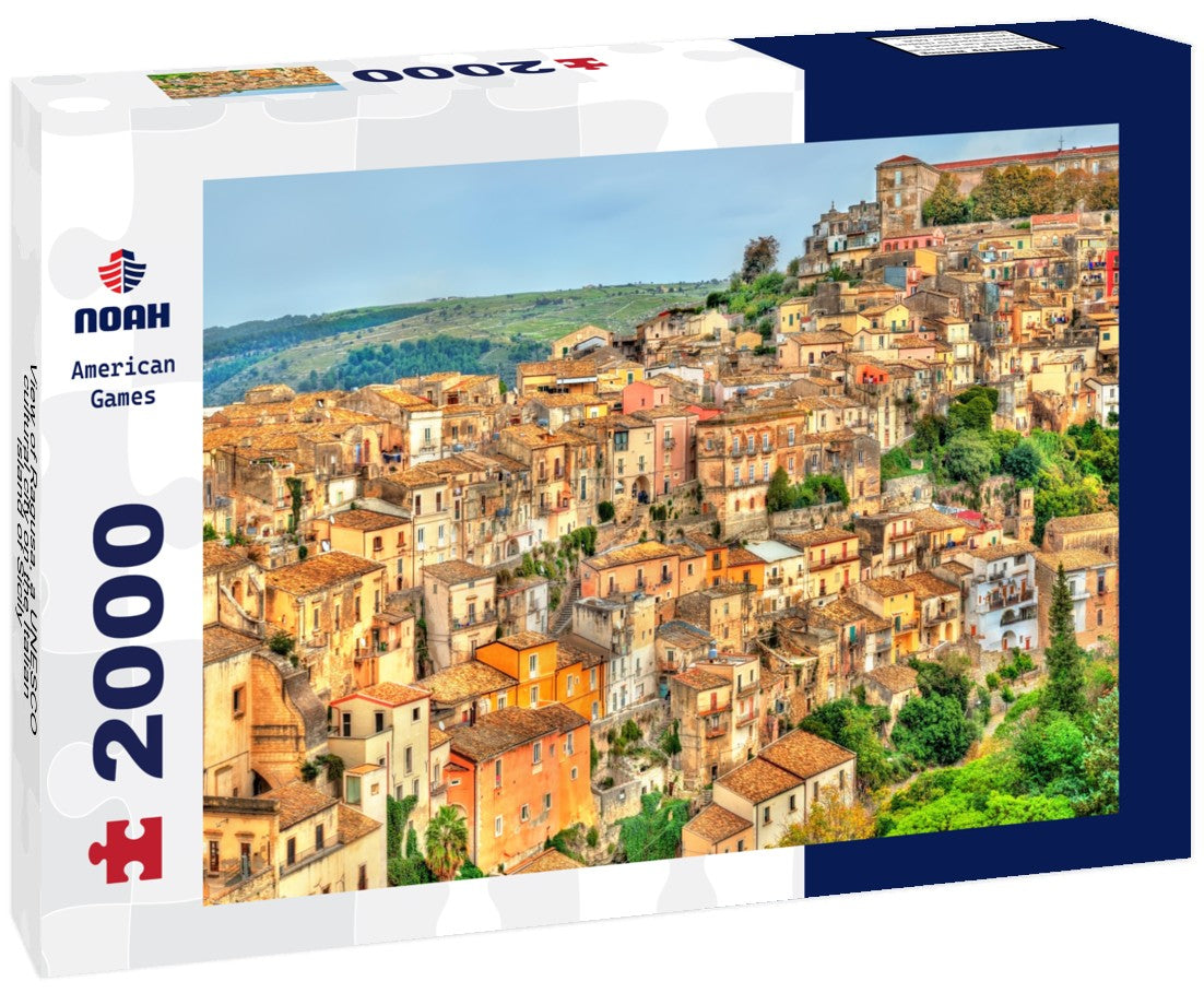 Ragusa, a UNESCO cultural city on the Italian island of Sicily 2000pc Puzzle