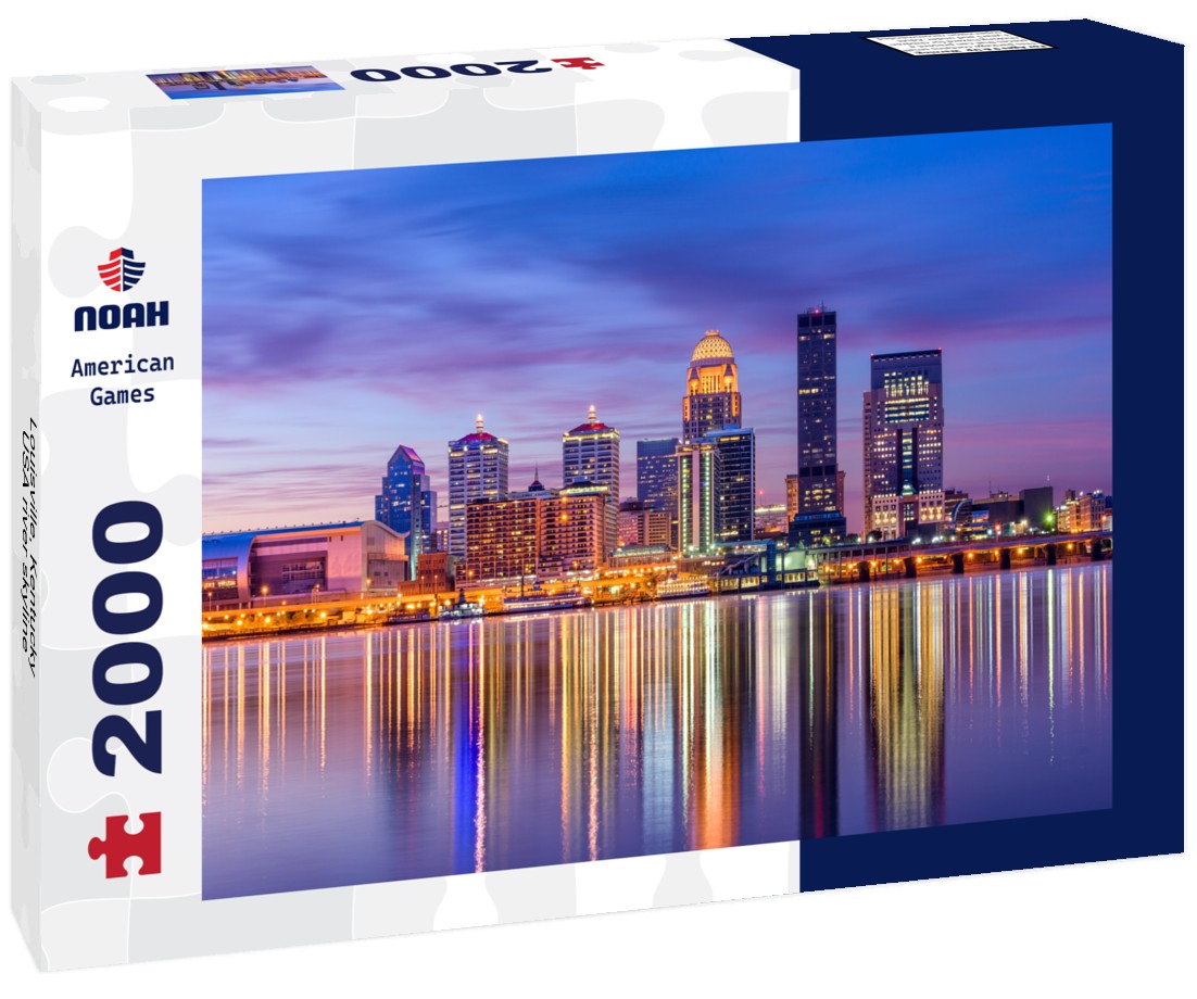 Louisville, Kentucky, USA river skyline 2000pc Puzzle