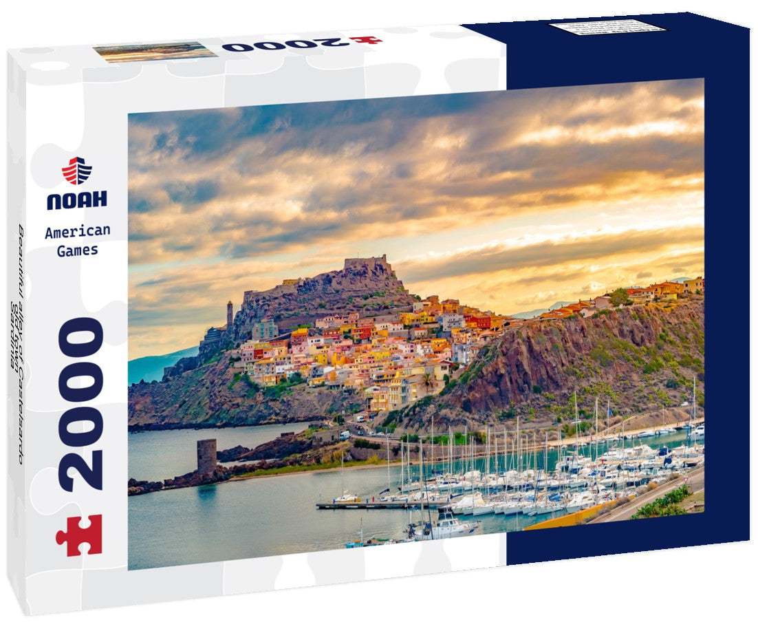 Castelsardo old town - Sardinia, Italy 2000pc Puzzle