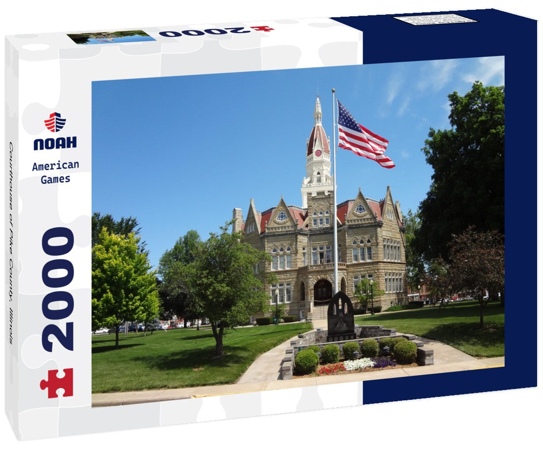 Courthouse of Pike County, Illinois 2000pc Puzzle