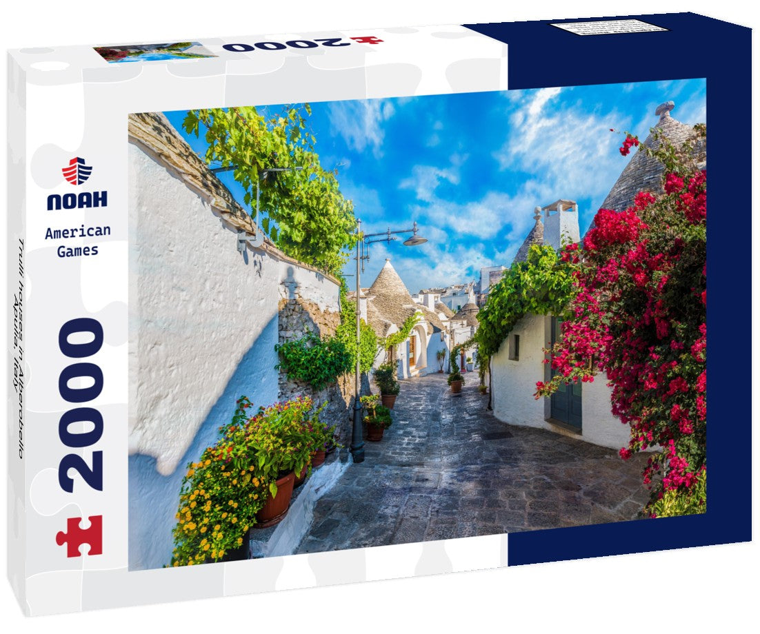 Trulli houses in Alberobello, Apulia, Italy 2000pc Puzzle