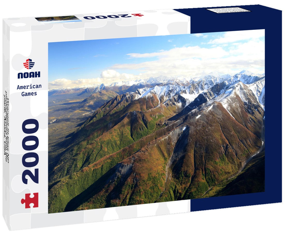 Wrangell-St.Elias NP,photographed from the plane, Alaska, USA 2000pc Puzzle