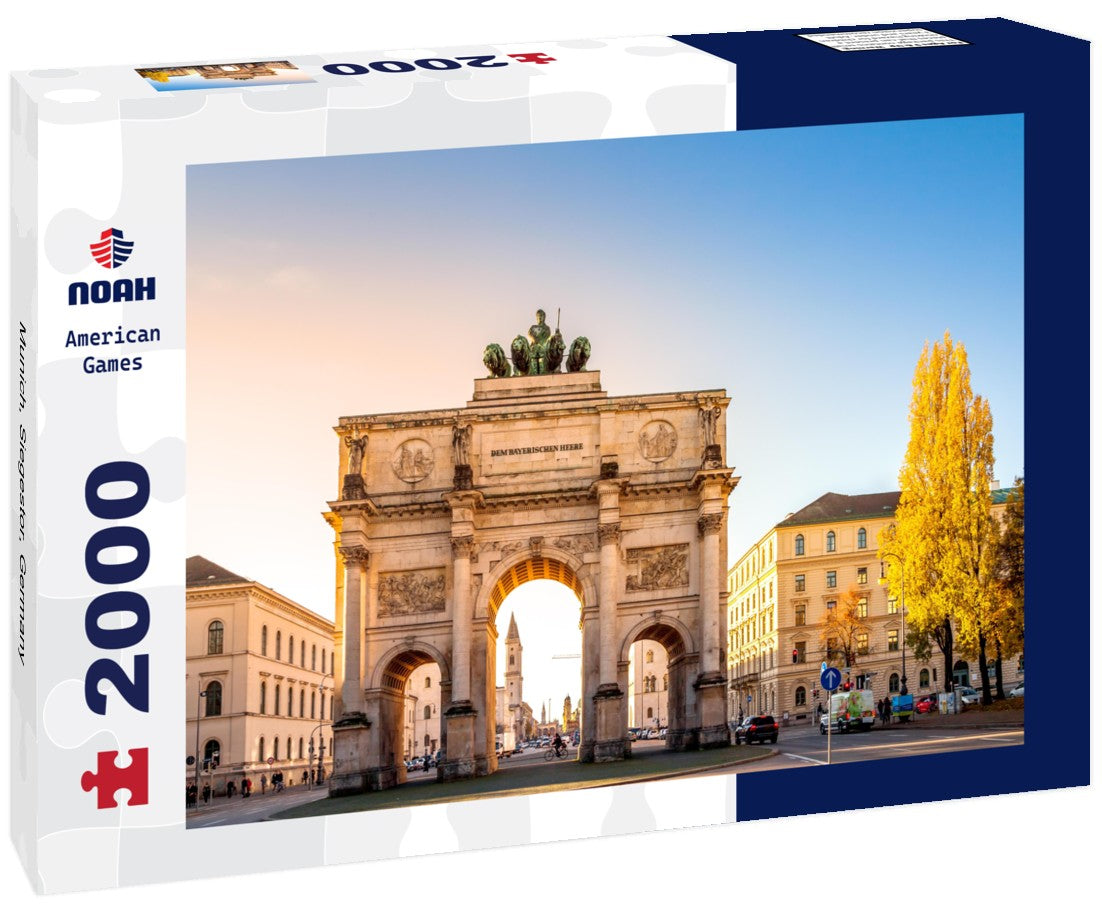 Munich, Siegestor, Germany 2000pc Puzzle