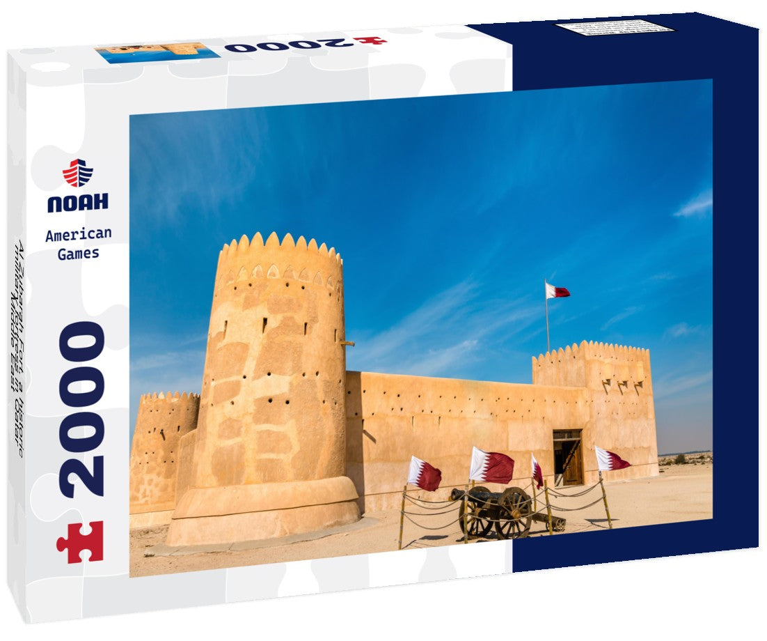 Al Zubarah Fort, a historic military fortress in Qatar, Middle East 2000pc Puzzle