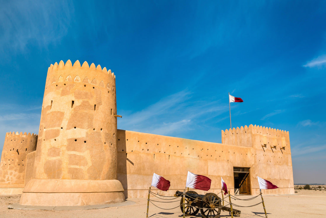 Al Zubarah Fort, a historic military fortress in Qatar, Middle East 2000pc Puzzle