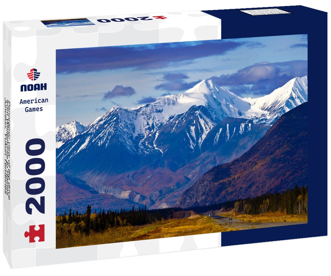 the drive from Whitehorse to Haines Junction, Yukon Territories, Canada 2000pc Puzzle
