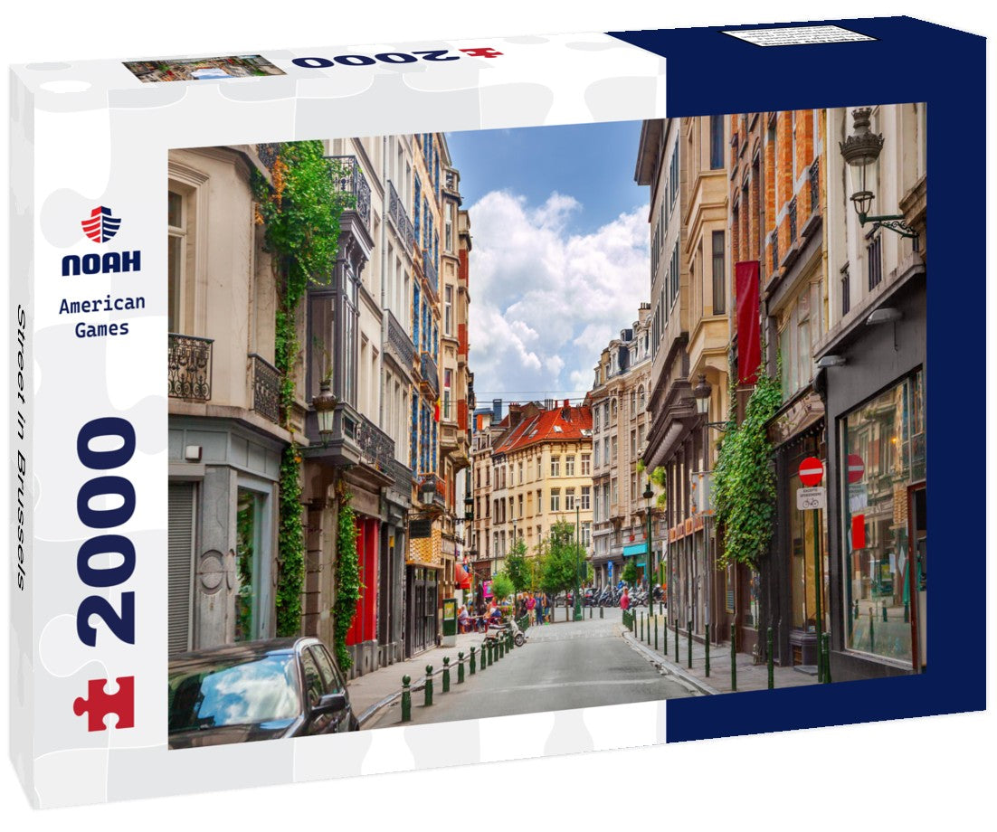 Street in Brussels 2000pc Puzzle