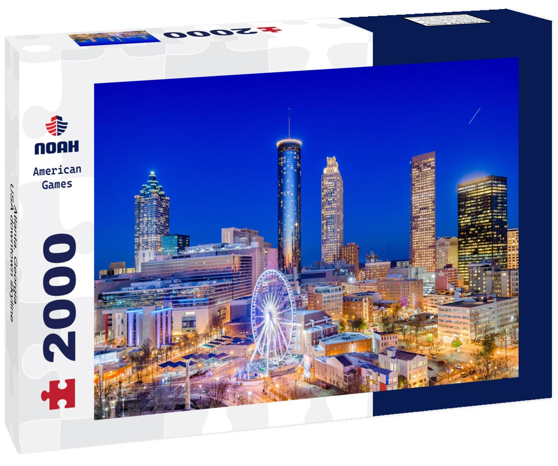 Atlanta, Georgia, USA downtown skyline 2000pc Puzzle