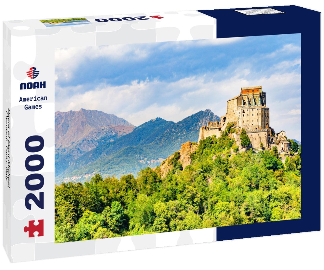 Sacra of Saint Michael, Piemont, Turin, Italy 2000pc Puzzle