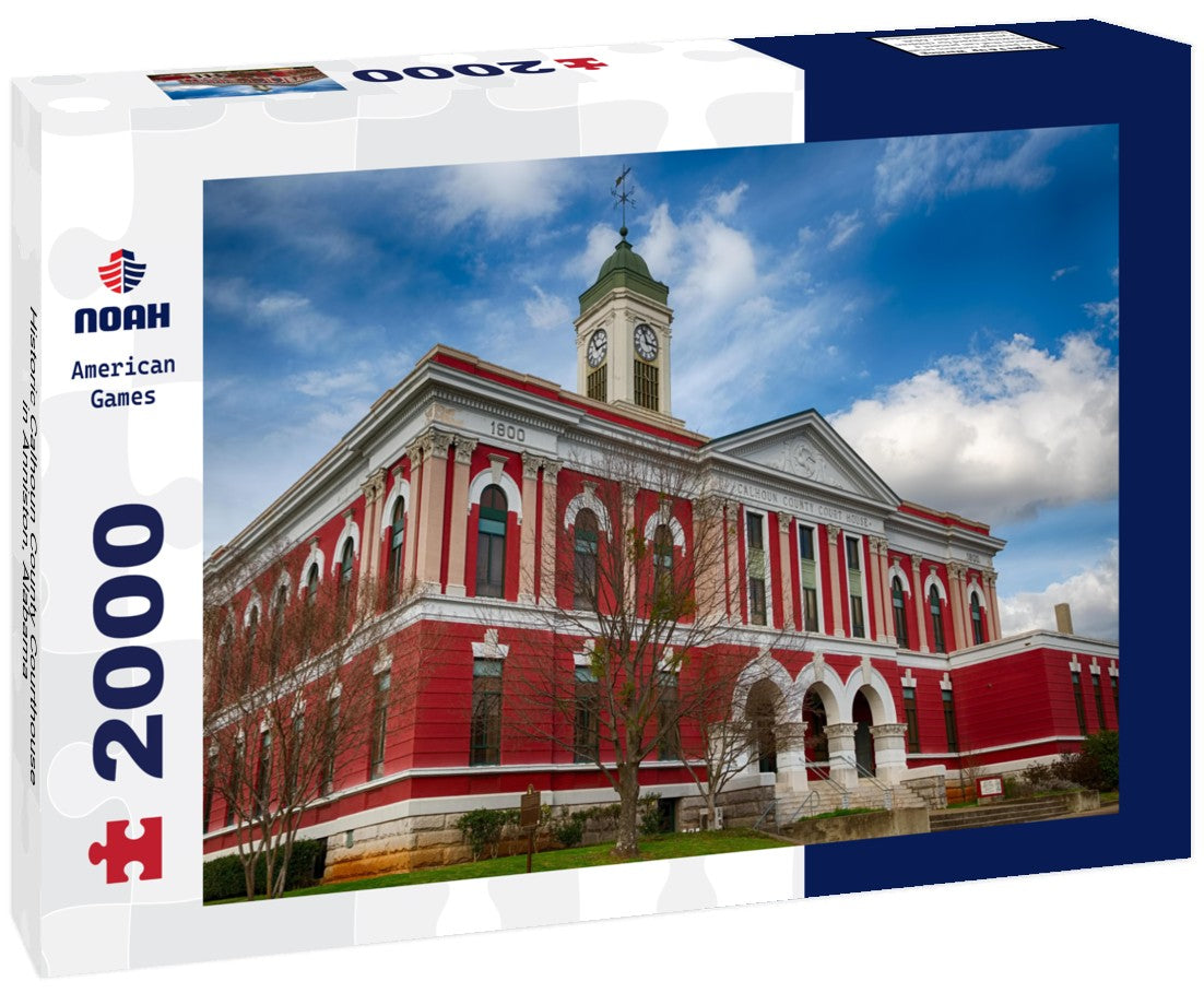 Historic Calhoun County Courthouse in Anniston, Alabama 2000pc Puzzle