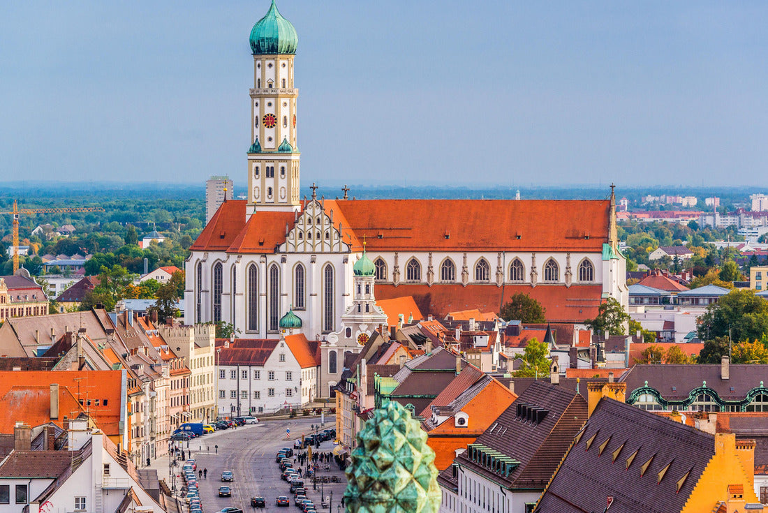 Augsburg, Germany skyline with cathedrals 2000pc Puzzle