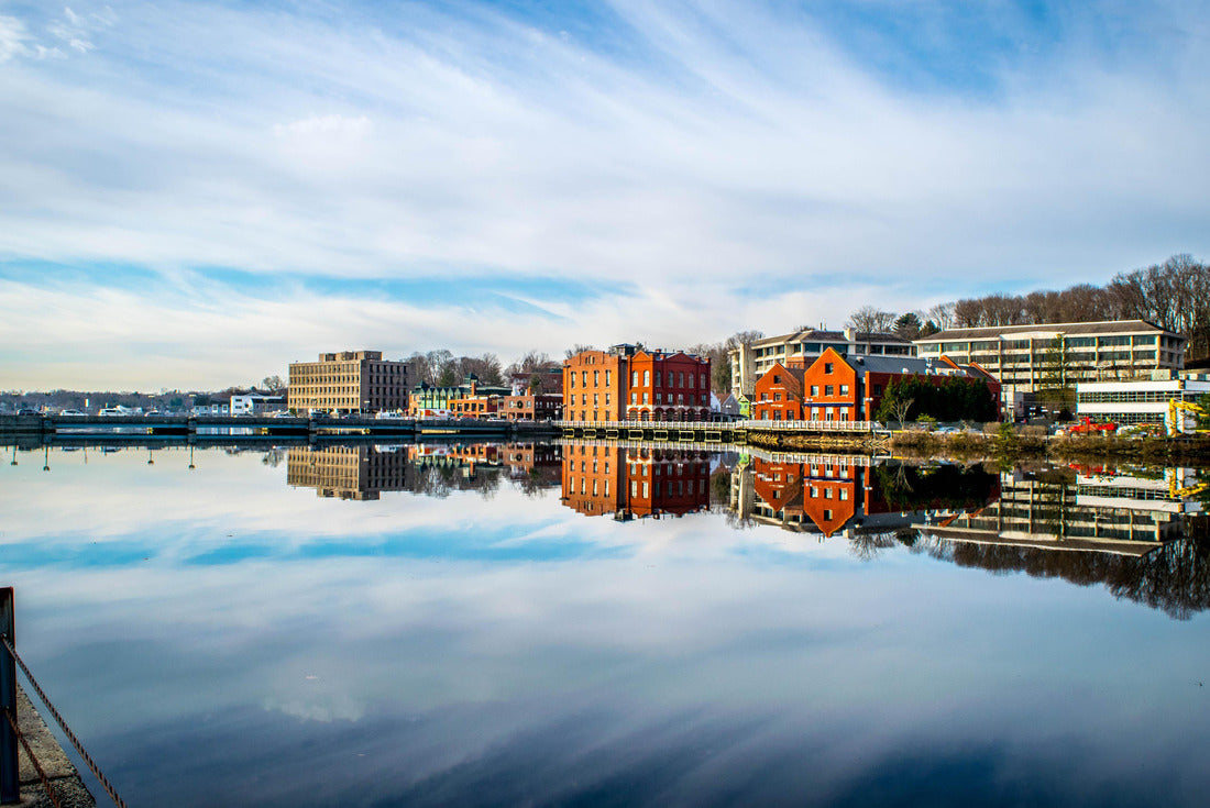 Noah Jigsaw Puzzle Westport CT Downtown Bridge 2000 pieces