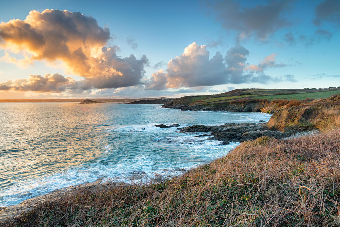 The Sout West Coast Path below Cudden Point looking towards Mount's Bay with St Michaels Mount in the distance 2000pc Puzzle