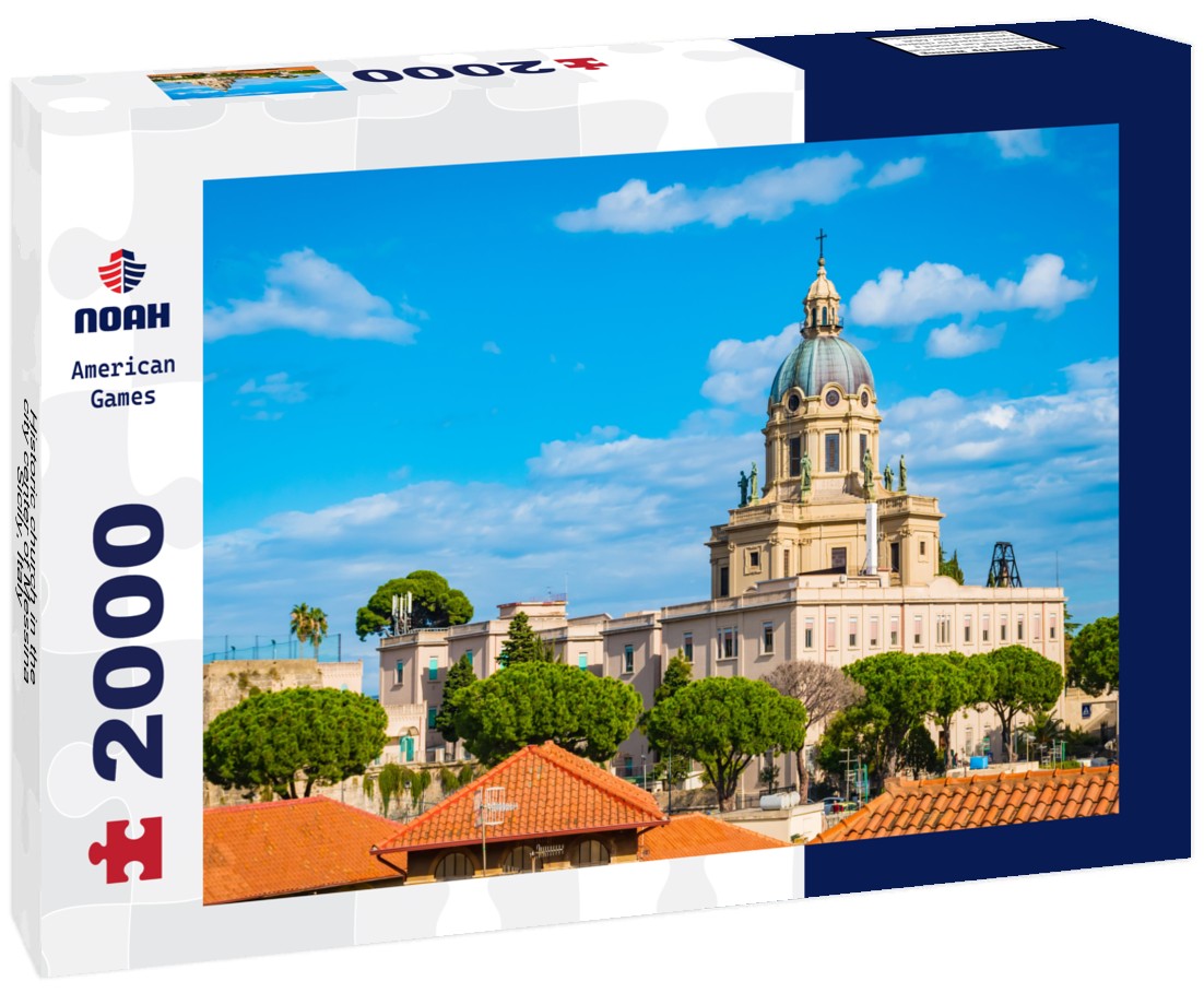 Historic church in the city center of Messina, Sicily, Italy 2000pc Puzzle