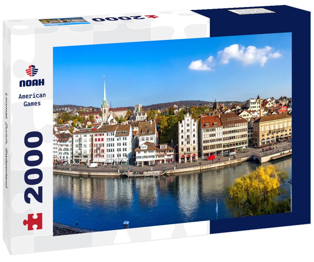 Limmat, Zurich, Switzerland 2000pc Puzzle