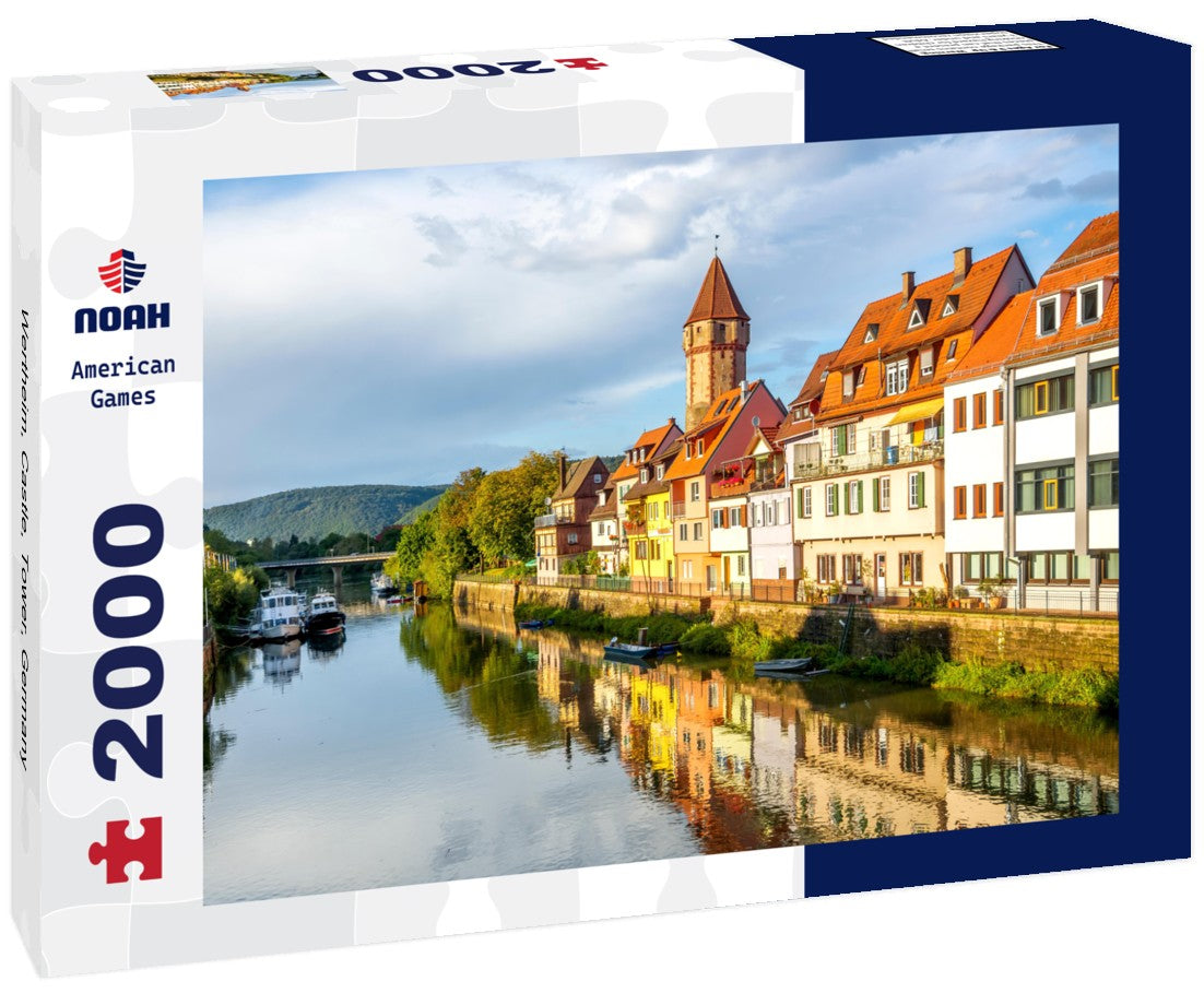 Wertheim, Castle, Tower, Germany 2000pc Puzzle